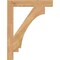 Ekena Millwork Imperial Block Smooth Bracket, Western Red Cedar, 3 1/2"W x 26"D x 34"H BKT04X26X34IMP05SWR - alternate 2